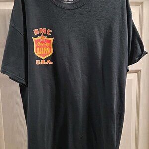 BMC USA Racing Nitro Harley Mens XL Tshirt Black